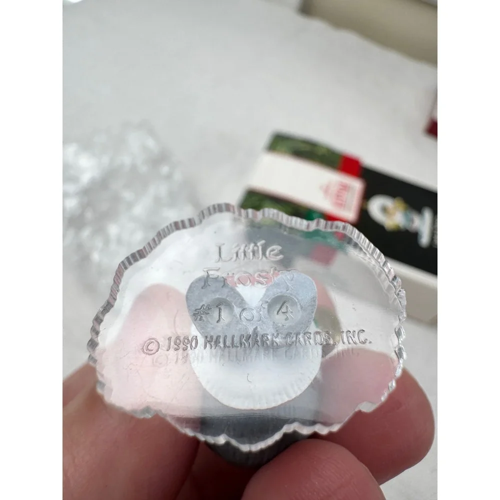 Hallmark keepsake frosty